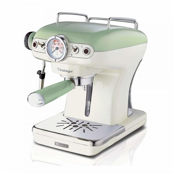 MACCHINA CAFFE ARIETE ESPRESSO 1389 VINTAGE VERDE POLVERE E CIALDE - immagine prodotto