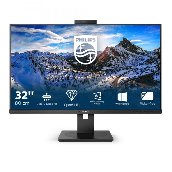 Philips 326p1h Monitor Curvo - 32″ Qhd Hdmi Pivot
