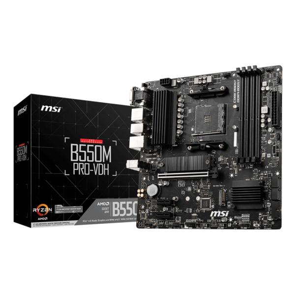Msi B550m Pro-vdh Scheda Madre Am4