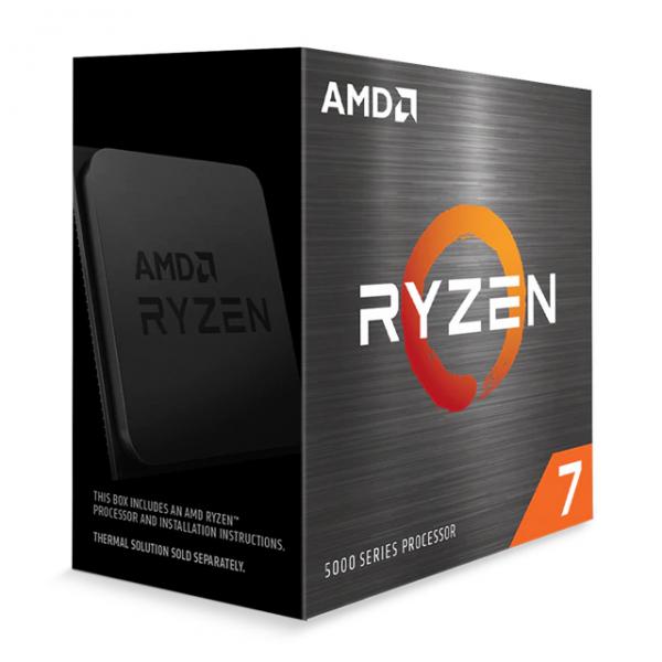 AMD CPU RYZEN 7, 5800X, AM4, 4.70GHz 8 CORE, CACHE 36MB, 105W, WOF - immagine prodotto