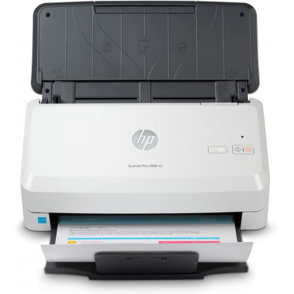 HP SCANNER DOCUMENTALE, SCANJET PRO 2000 S2, A4, 35 PPM, ADF, FRONTE/RETRO, USB - immagine prodotto