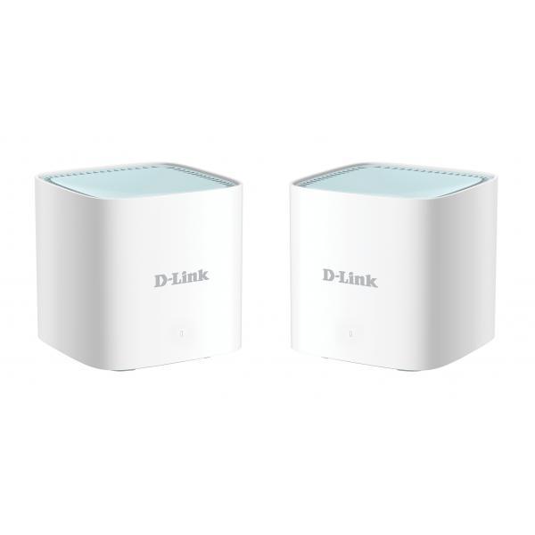 D-LINK ROUTER M15-2 SISTEMA MESH EAGLE PRO AI AX1500, AI PARENTAL CONTROL AI, PORTE GIGABIT, MU-MIMO - immagine prodotto