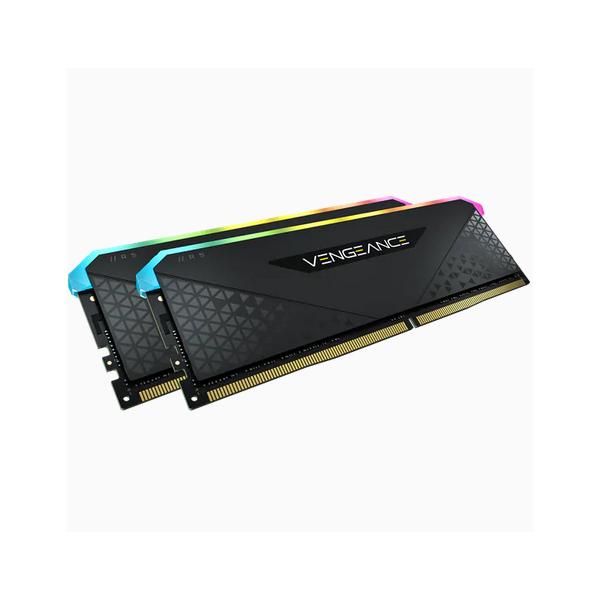 CORSAIR RAM VENGEANCE RGB RS 32GB 2x16GB DDR4 3200 PC4-25600 C16 1.35V DESKTOP MEMORY - immagine prodotto