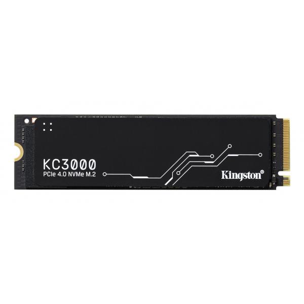 KINGSTON SSD INTERNO KC3000 2TB M.2 2280 PCIE 4.0 R/W 7000/7000 MB/S - miniatura prodotto