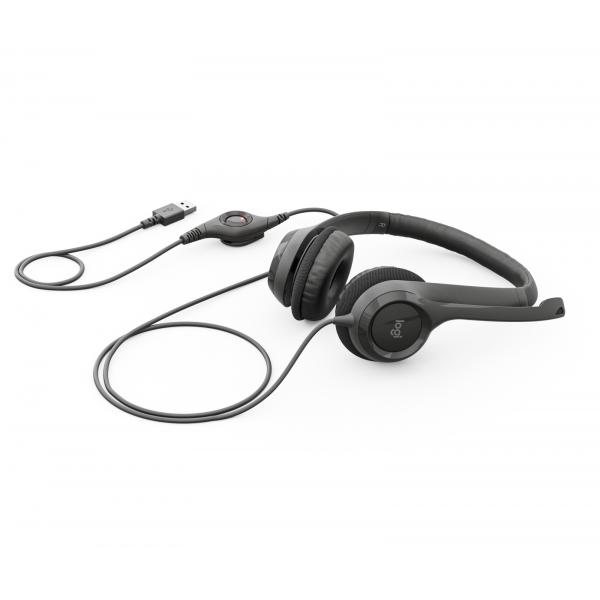 Logitech H390 Cuffia Con Microfono
