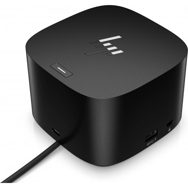 HP DOCKING STATION G4 TASTO POWER PER ACC NB 1XSLOT LOCK 2XUSB 2.1 GEN2 1XHDMI 2XDP 1XADATTATORE CA - immagine prodotto