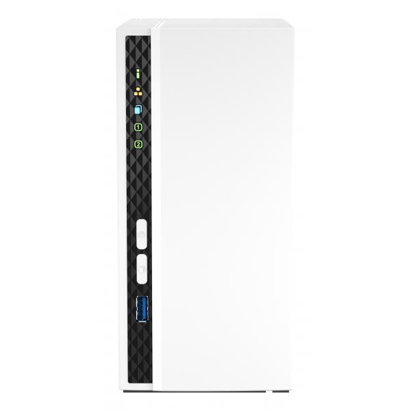 Qnap NAS TS-233 SERVER MINI TOWER - BIANCO 4711103080597
