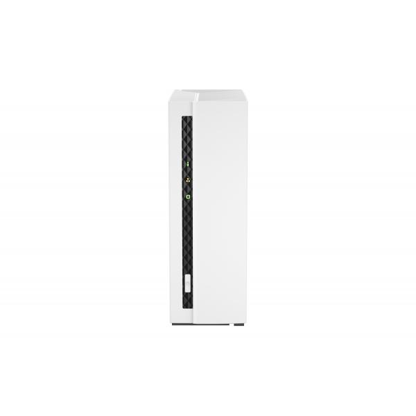QNAP NAS TOWER 1BAY ARM 4CORE 1.8GHz 1xSATA 6GB/S 3.5"/2.5" 2GB RAM ON-BOARD 1xGbE, 1xUSB3.2 GEN1 1x - miniatura prodotto