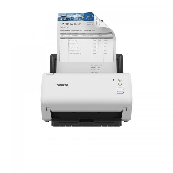 BROTHER SCANNER DOCUMENTALE A4, DUAL CIS, 35PPM/70IPM 600X600DPI ADF 60FG USB - immagine prodotto