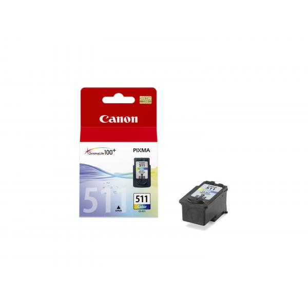 Ink Canon Cl511 Pixma 240/260 Cmyk Mp250/mp280/mp490/mx360/mx340/mx410