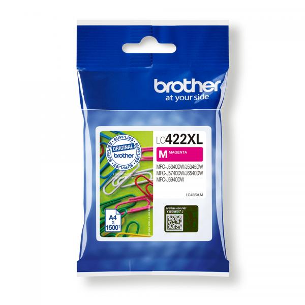 Ink Brother Lc422xlm Magenta 1.500p G Mfcj5340/5740dw Mfcj6540/6940dw
